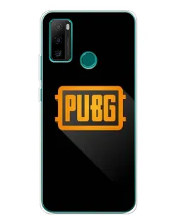 Чохол для Ulefone Note 10P з картинкою «PUBG — рамка лого»