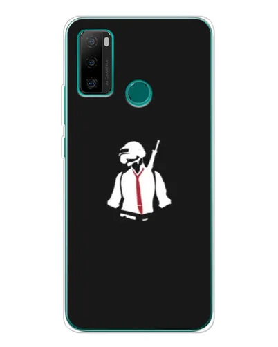 Чохол для Ulefone Note 10P з картинкою «PUBG — силует воїна» Чохол для Ulefone Note 10P з картинкою «PUBG — силует воїна»