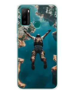 Чохол для Ulefone Note 10P з картинкою «PUBG — вільне падіння»