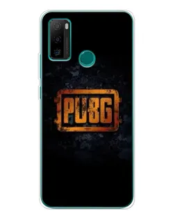 Чохол для Ulefone Note 10P з картинкою «PUBG — золотий логотип»