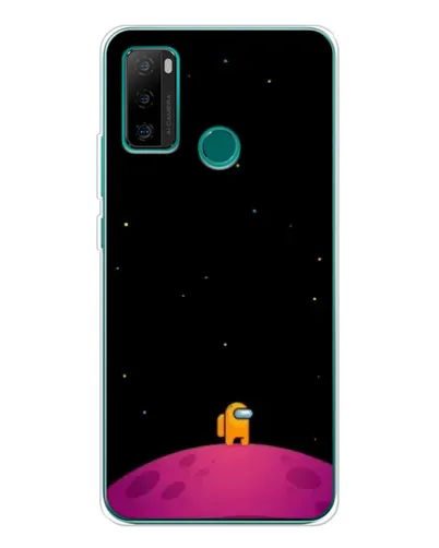 Чохол для Ulefone Note 10P з картинкою «Самотній герой на планеті»