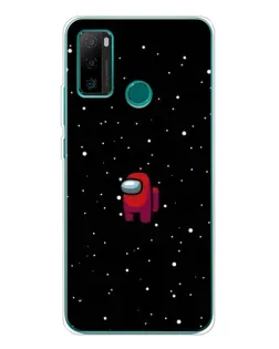 Чохол для Ulefone Note 10P з картинкою «Червоний Among Us»
