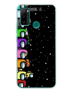Чохол для Ulefone Note 10P з картинкою «Команда Among Us»