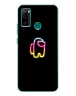 Чохол для Ulefone Note 10P з картинкою «Among Us градієнт»