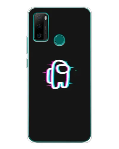 Чохол для Ulefone Note 10P з картинкою «Among Us неон»