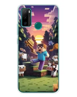 Чохол для Ulefone Note 10P з картинкою «Стів на фермі» Чохол для Ulefone Note 10P з картинкою «Стів на фермі»