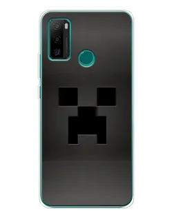 Чохол для Ulefone Note 10P з картинкою «Чорний кріпер градієнт»