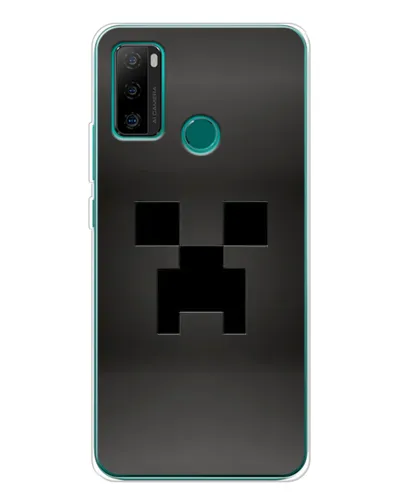 Чохол для Ulefone Note 10P з картинкою «Чорний кріпер градієнт»