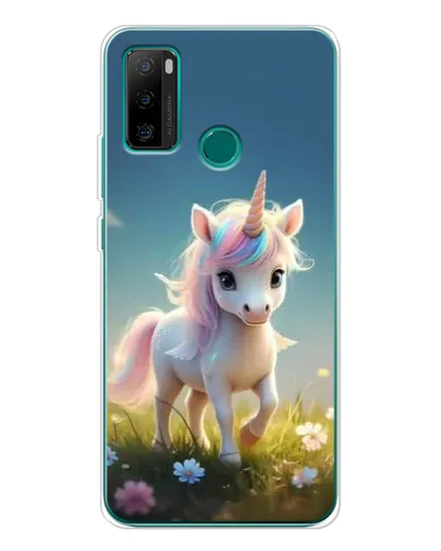 Чохол для Ulefone Note 10P з картинкою «Єдиноріг на галявині»