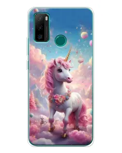 Чохол для Ulefone Note 10P з картинкою «Єдиноріг серед хмар»