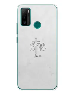 Чохол для Ulefone Note 10P з картинкою «Івана 3:16 Хрест» Чохол для Ulefone Note 10P з картинкою «Івана 3:16 Хрест»