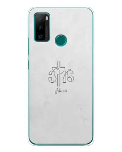 Чохол для Ulefone Note 10P з картинкою «Івана 3:16 Хрест»