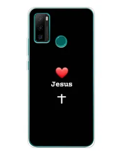 Чохол для Ulefone Note 10P з картинкою «Серце - Jesus» Чохол для Ulefone Note 10P з картинкою «Серце - Jesus»