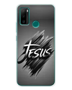 Чохол для Ulefone Note 10P з картинкою «Напис Jesus Graffiti»