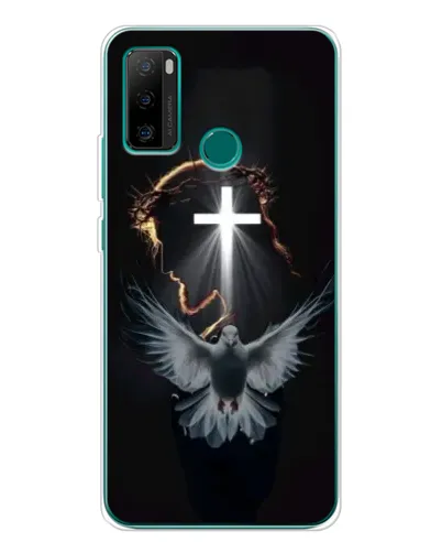 Чохол для Ulefone Note 10P з картинкою «Голуб та Світло»
