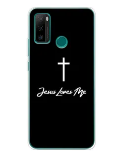Чохол для Ulefone Note 10P з картинкою «Ісус любить тебе»