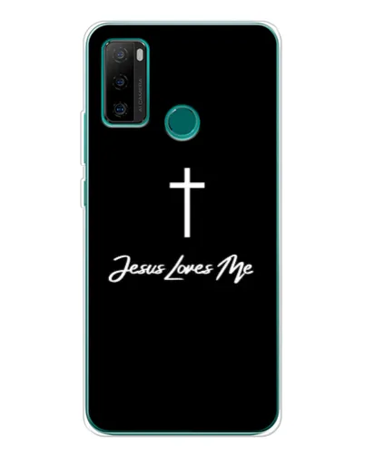 Чохол для Ulefone Note 10P з картинкою «Ісус любить тебе»