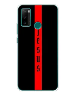 Чохол для Ulefone Note 10P з картинкою «Червона лінія віри»