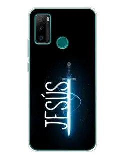 Чохол для Ulefone Note 10P з картинкою «Меч Духа Jesus»
