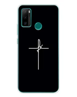 Чехол для Ulefone Note 10P с картинкой «Тонкий крест»