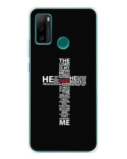 Чехол для Ulefone Note 10P с картинкой «Текстовый крест»