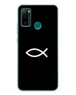 Чехол для Ulefone Note 10P с картинкой «Символ рыбы Jesus»