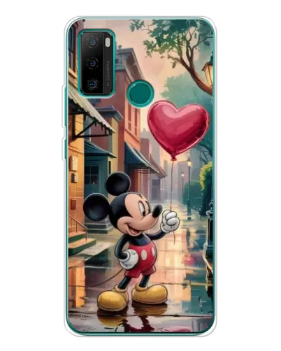 Чехол для Ulefone Note 10P с картинкой «Микки и шарик-сердце»