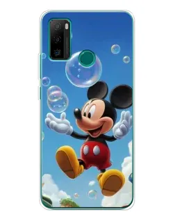 Чохол для Ulefone Note 10P з картинкою «Mickey та мильні бульбашки»