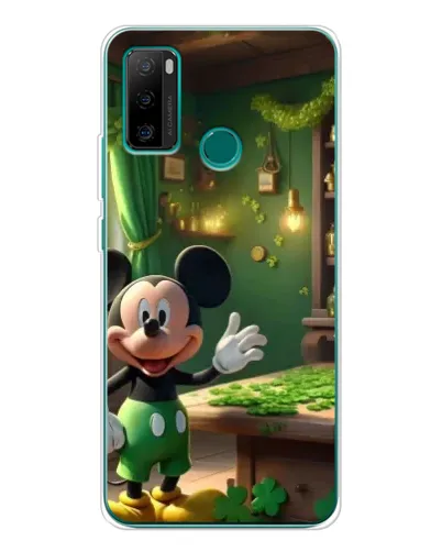 Чехол для Ulefone Note 10P с картинкой «Микки в мастерской»