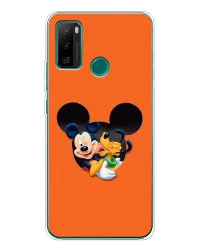 Чехол для Ulefone Note 10P с картинкой «Сердце Микки Минни»