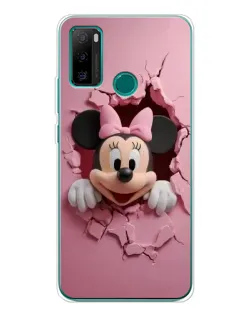 Чехол для Ulefone Note 10P с картинкой «Минни сквозь стену»
