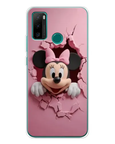 Чехол для Ulefone Note 10P с картинкой «Минни сквозь стену»