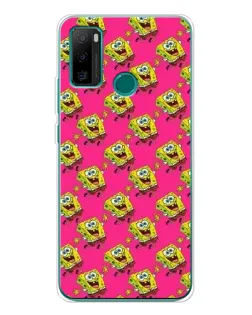 Чохол для Ulefone Note 10P з картинкою «Рожевий паттерн»