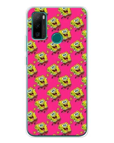 Чехол для Ulefone Note 10P с картинкой «Розовый паттерн»