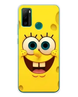 Чехол для Ulefone Note 10P с картинкой «Губка Боб улыбка»