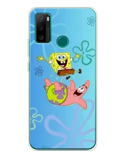 Чехол для Ulefone Note 10P с картинкой «Спанч Боб и Патрик»