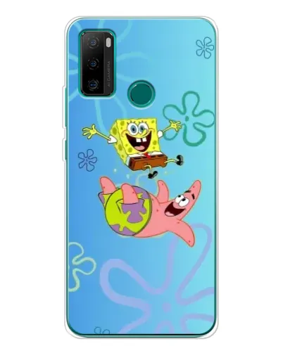 Чехол для Ulefone Note 10P с картинкой «Спанч Боб и Патрик»