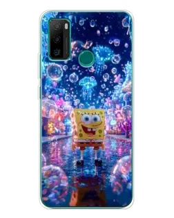 Чехол для Ulefone Note 10P с картинкой «Неоновый океан»