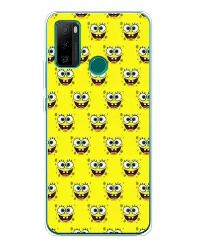 Чехол для Ulefone Note 10P с картинкой «Паттерн Губка Боб»