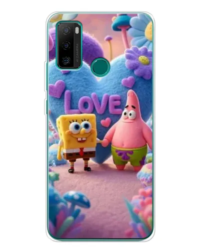 Чехол для Ulefone Note 10P с картинкой «Губка Боб Патрик»