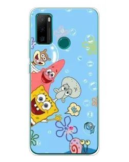 Чехол для Ulefone Note 10P с картинкой «Веселые пузырьки»