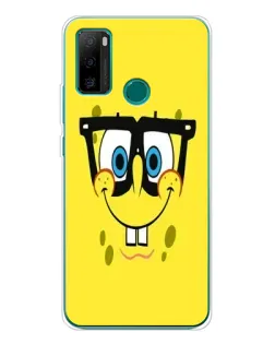Чехол для Ulefone Note 10P с картинкой «Минималистичный Спанч Боб» Чехол для Ulefone Note 10P с картинкой «Минималистичный Спанч Боб»
