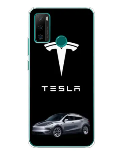 Чехол для Ulefone Note 10P с картинкой «Tesla Model Y»