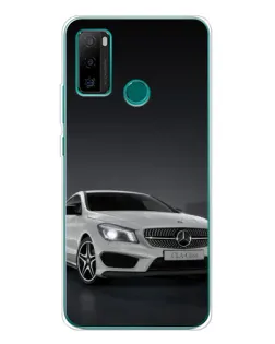 Чехол для Ulefone Note 10P с картинкой «Mercedes AMG GT Silver»