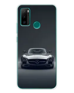 Чехол для Ulefone Note 10P с картинкой «Mercedes на черном»