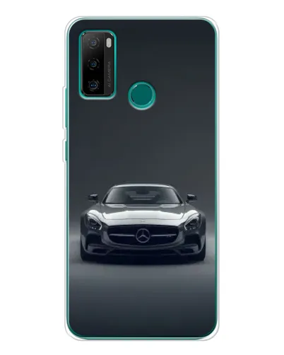 Чехол для Ulefone Note 10P с картинкой «Mercedes на черном»