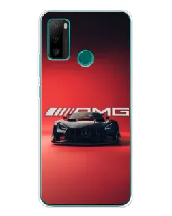 Чехол для Ulefone Note 10P с картинкой «Mercedes AMG — красная линия»