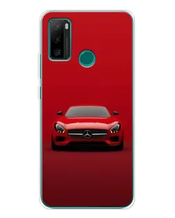 Чехол для Ulefone Note 10P с картинкой «Красный Mercedes AMG»