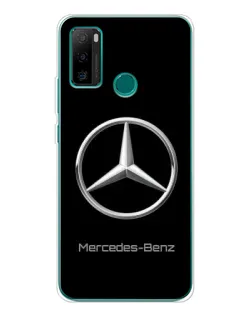 Чехол для Ulefone Note 10P с картинкой «Mercedes Silver Logo»
