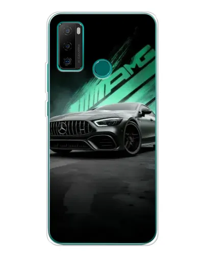 Чехол для Ulefone Note 10P с картинкой «Темный Mercedes AMG»